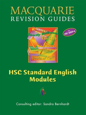 cover image of HSC Standard English Modules
